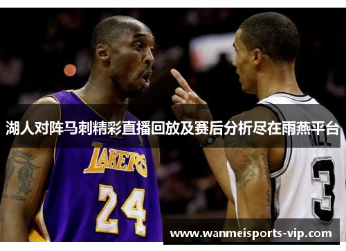 湖人对阵马刺精彩直播回放及赛后分析尽在雨燕平台